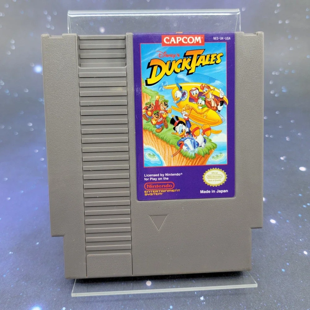 Disney DuckTales Nintendo Entertainment System NES Capcom Video Game Cartridge B